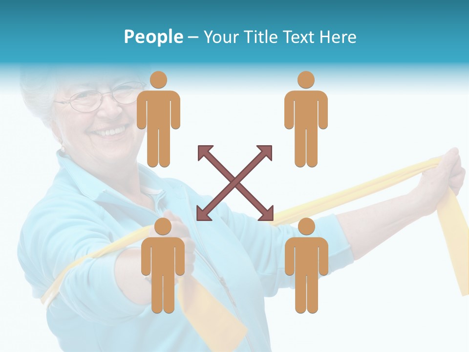 Stretch Healthy Training PowerPoint Template