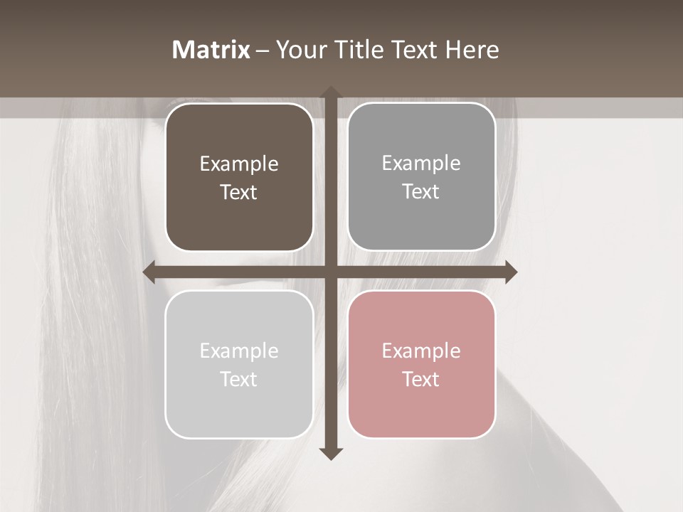 Care Portrait Studio PowerPoint Template