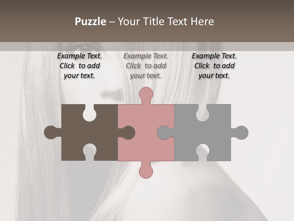 Care Portrait Studio PowerPoint Template