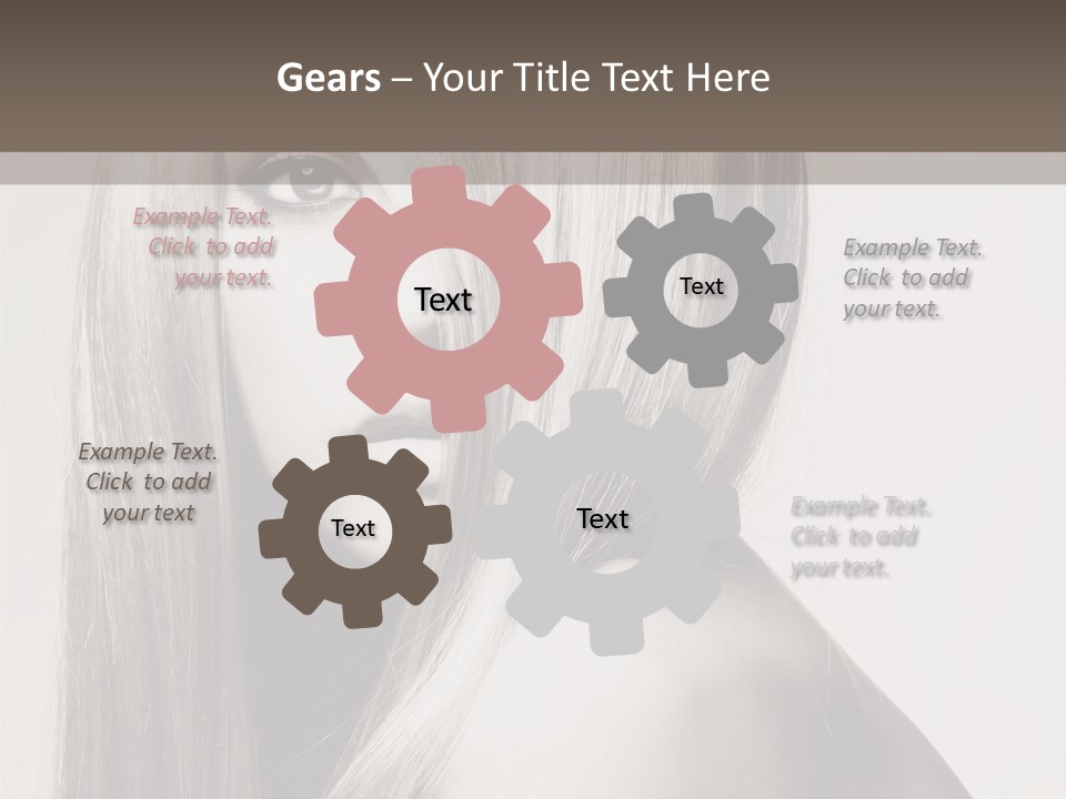 Care Portrait Studio PowerPoint Template