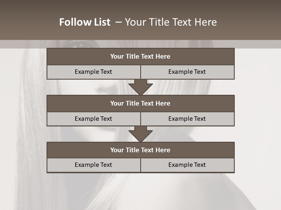 Care Portrait Studio PowerPoint Template