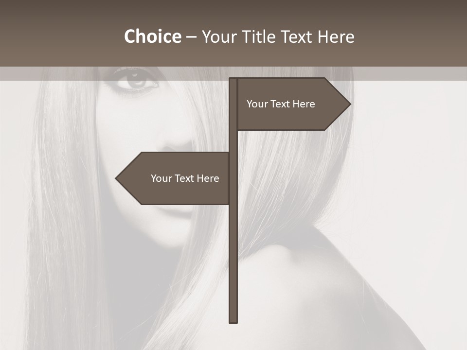 Care Portrait Studio PowerPoint Template