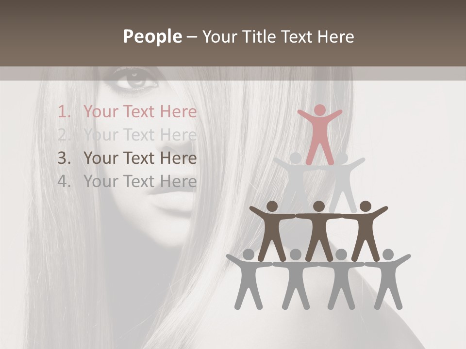 Care Portrait Studio PowerPoint Template