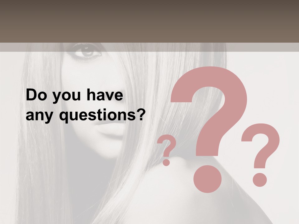 Care Portrait Studio PowerPoint Template