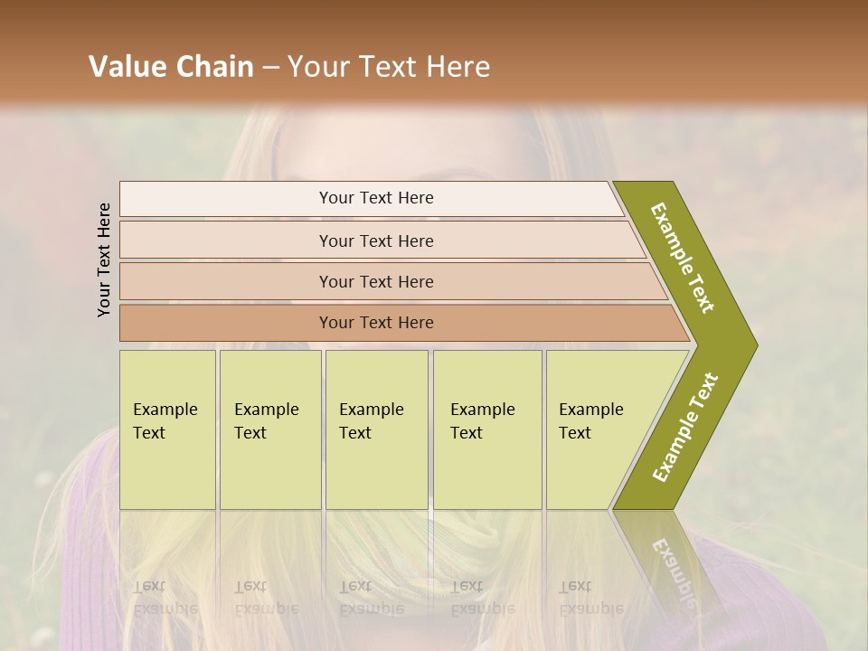 People Season Caucasian PowerPoint Template