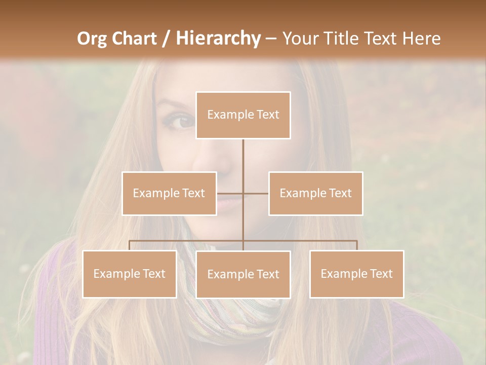 People Season Caucasian PowerPoint Template