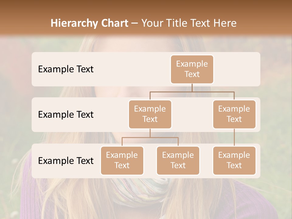 People Season Caucasian PowerPoint Template