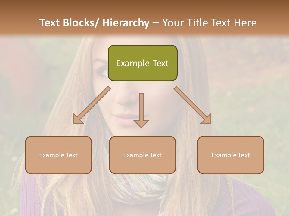People Season Caucasian PowerPoint Template