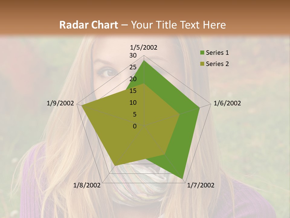 People Season Caucasian PowerPoint Template