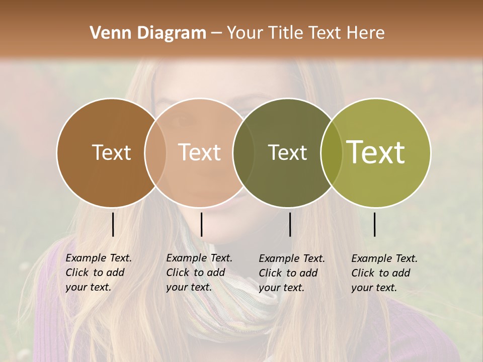 People Season Caucasian PowerPoint Template