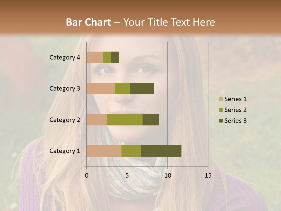 People Season Caucasian PowerPoint Template