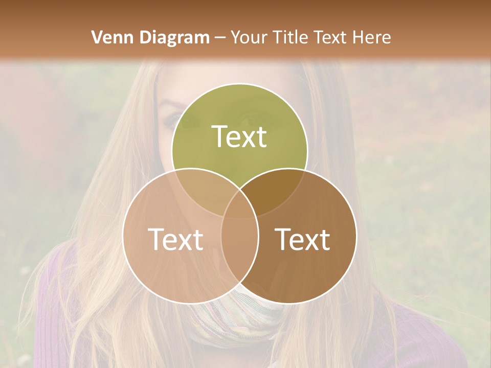 People Season Caucasian PowerPoint Template