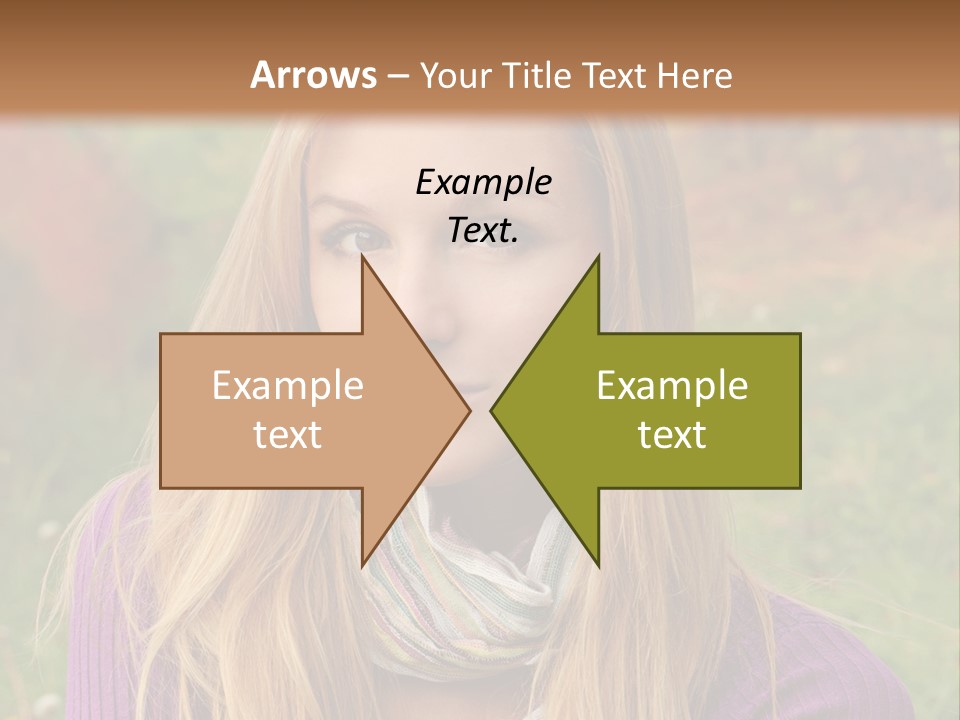 People Season Caucasian PowerPoint Template