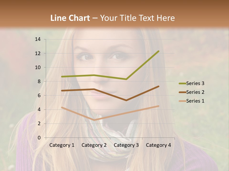 People Season Caucasian PowerPoint Template