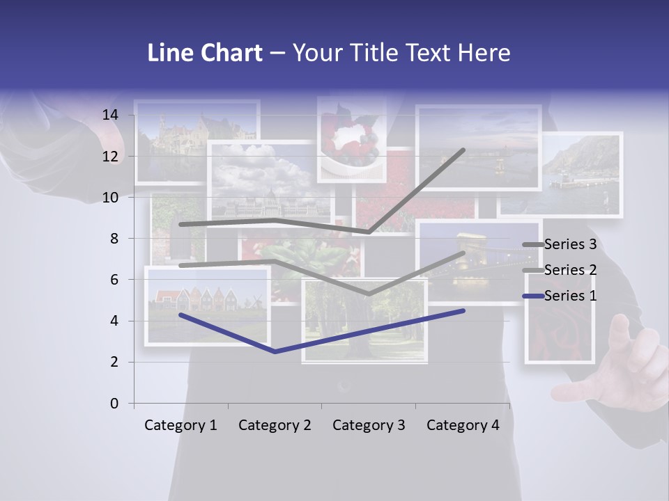 Concept Tablet Hand PowerPoint Template