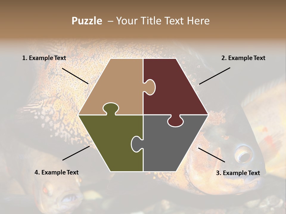 Ocean Unicorn Aquarium PowerPoint Template