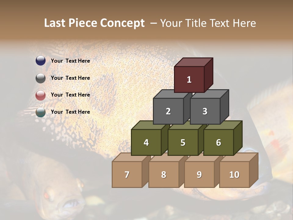 Ocean Unicorn Aquarium PowerPoint Template