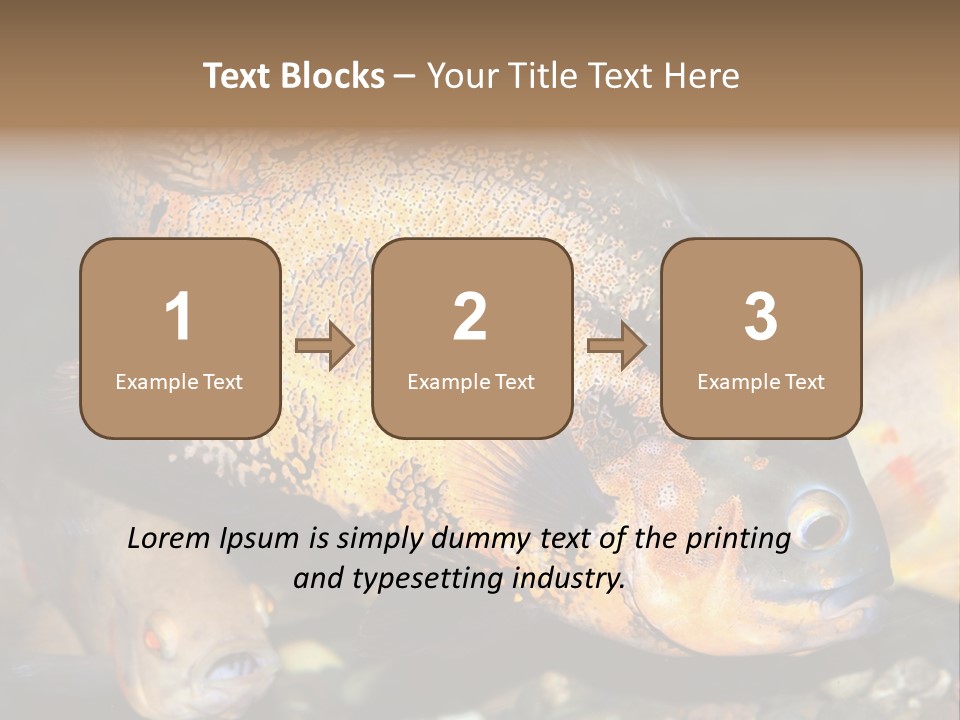 Ocean Unicorn Aquarium PowerPoint Template