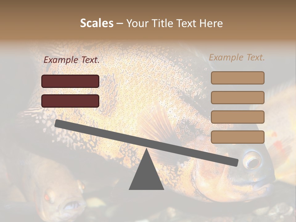 Ocean Unicorn Aquarium PowerPoint Template