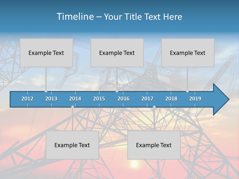 Engine Metal Grid PowerPoint Template