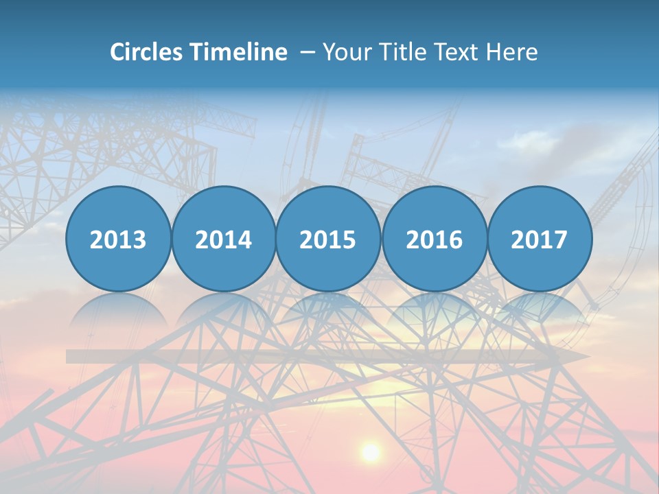 Engine Metal Grid PowerPoint Template