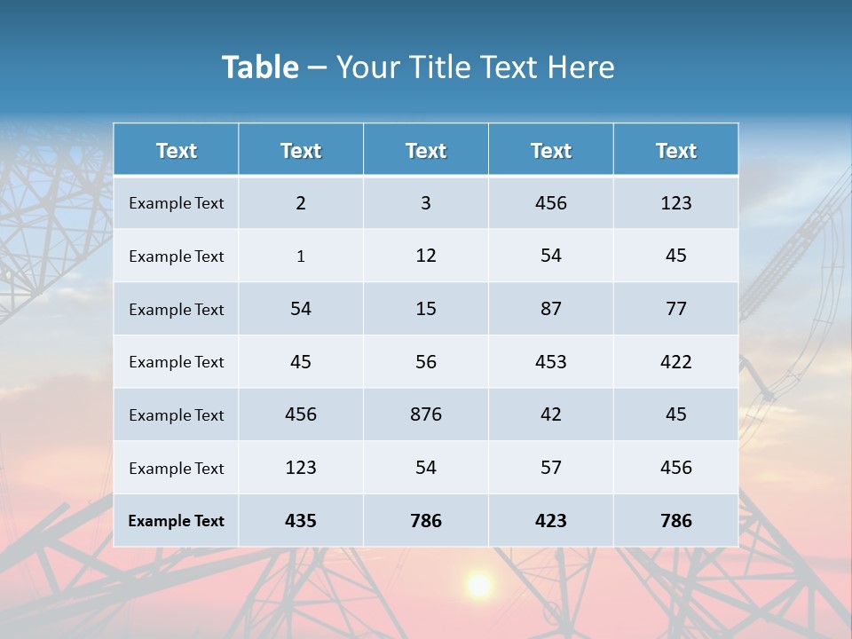 Engine Metal Grid PowerPoint Template