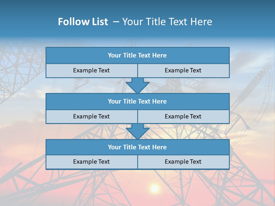 Engine Metal Grid PowerPoint Template