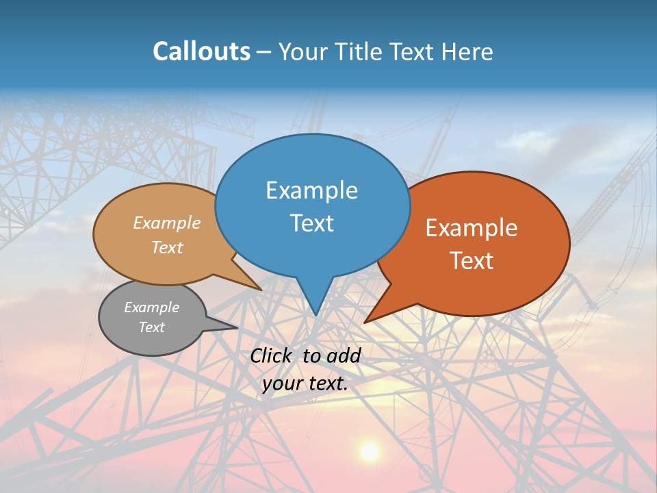 Engine Metal Grid PowerPoint Template