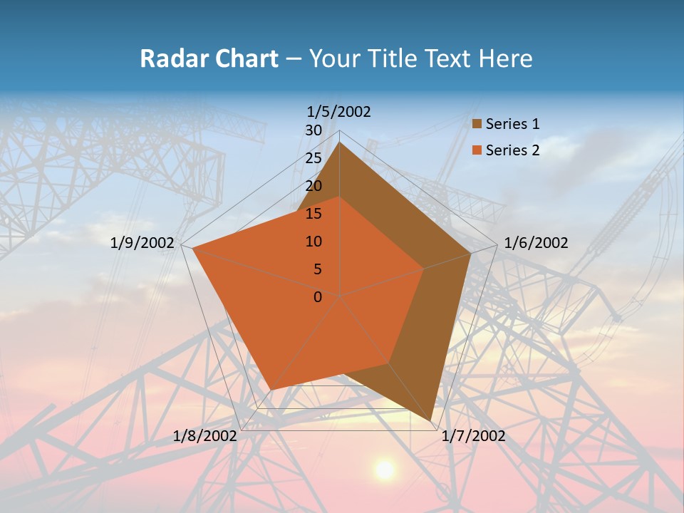 Engine Metal Grid PowerPoint Template