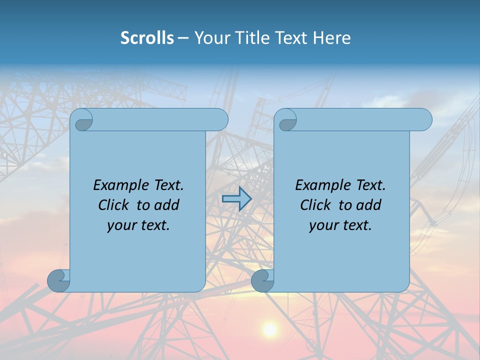 Engine Metal Grid PowerPoint Template