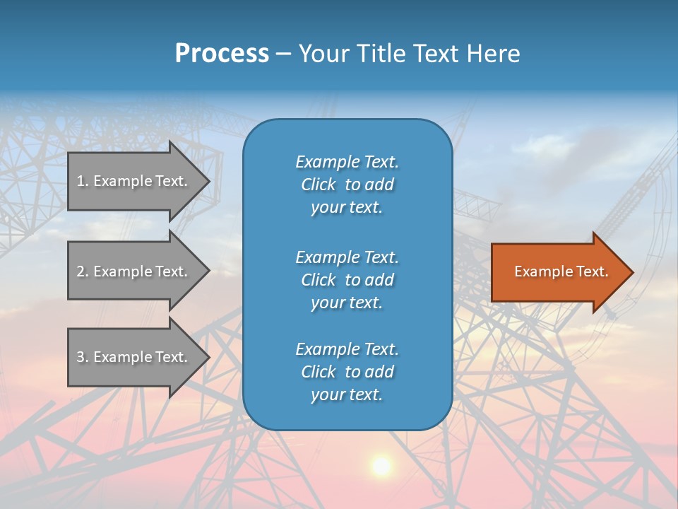 Engine Metal Grid PowerPoint Template