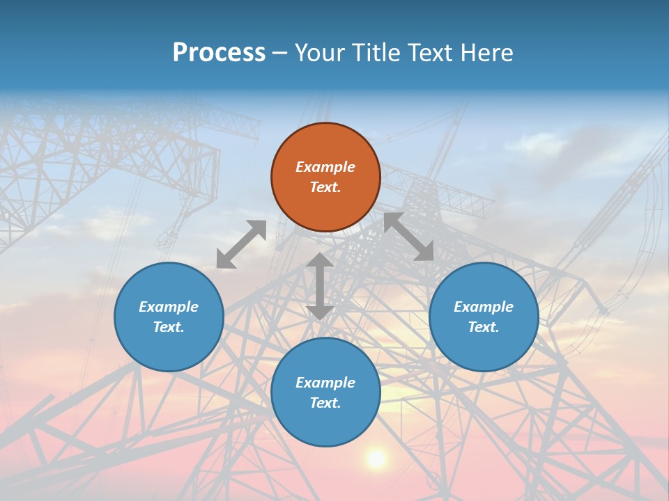 Engine Metal Grid PowerPoint Template