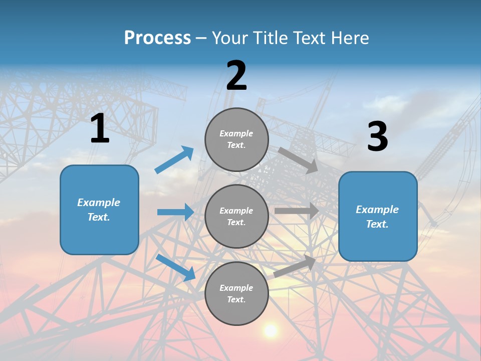Engine Metal Grid PowerPoint Template
