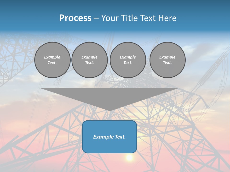 Engine Metal Grid PowerPoint Template