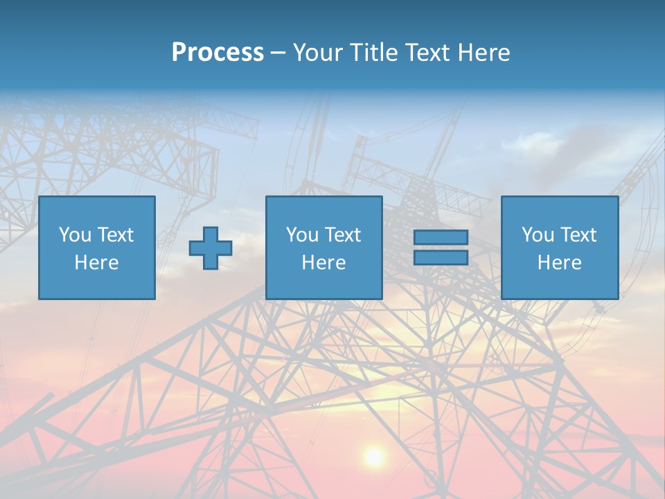 Engine Metal Grid PowerPoint Template