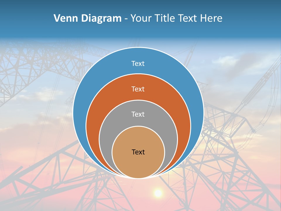 Engine Metal Grid PowerPoint Template