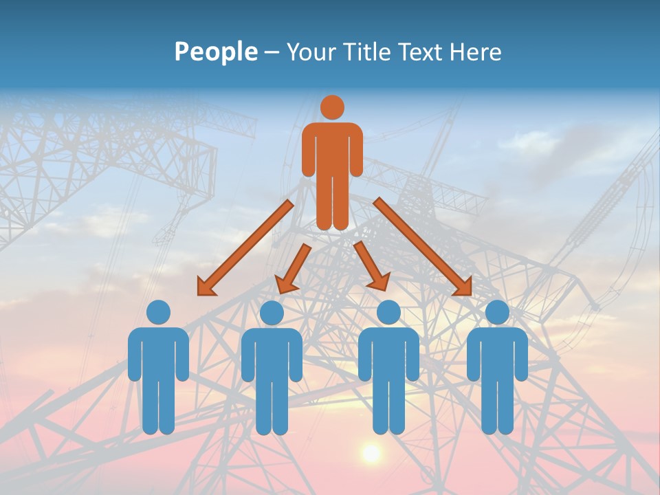 Engine Metal Grid PowerPoint Template