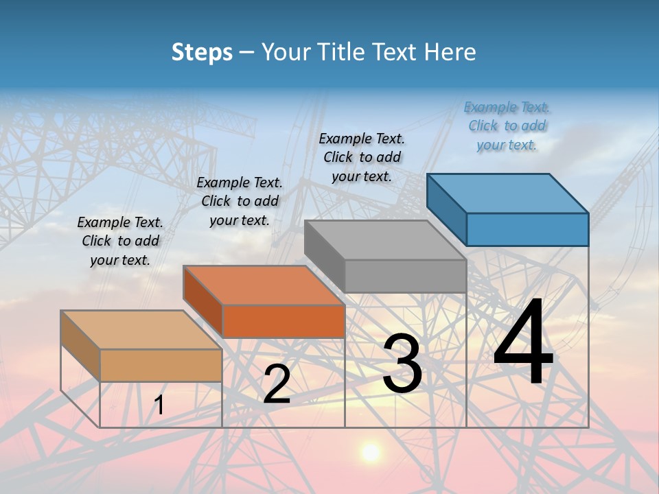 Engine Metal Grid PowerPoint Template