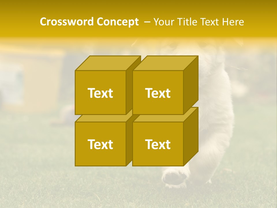 Garden Domestic View PowerPoint Template