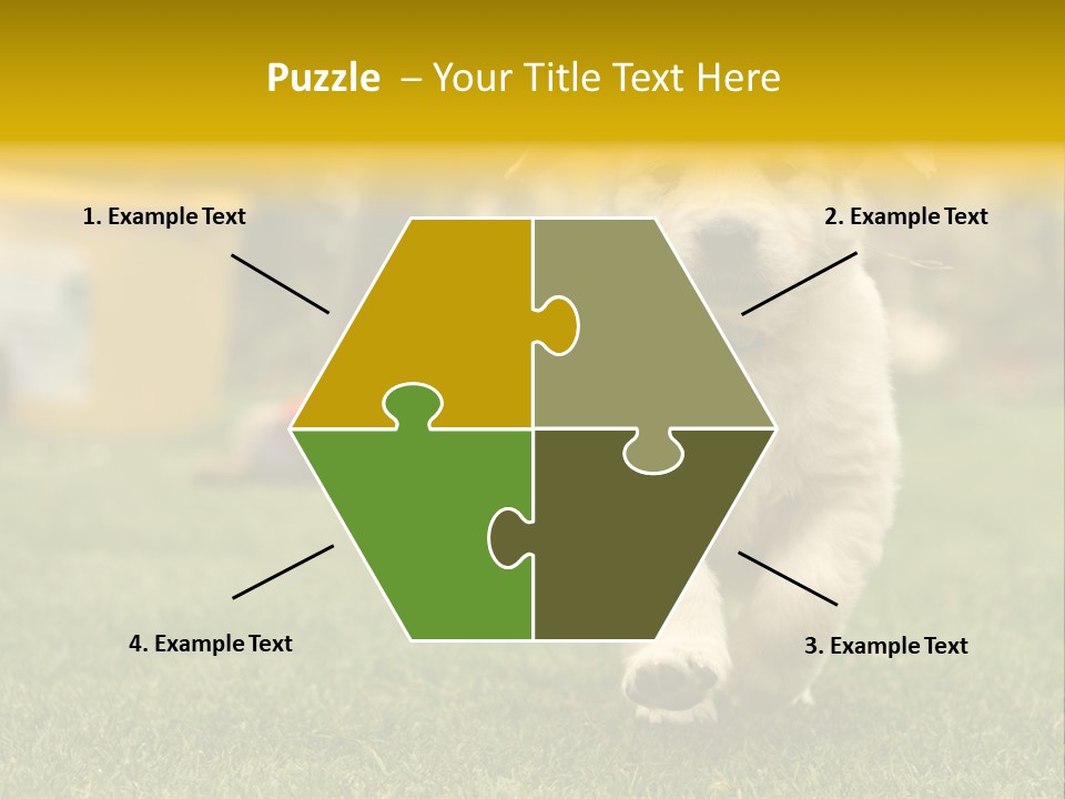 Garden Domestic View PowerPoint Template