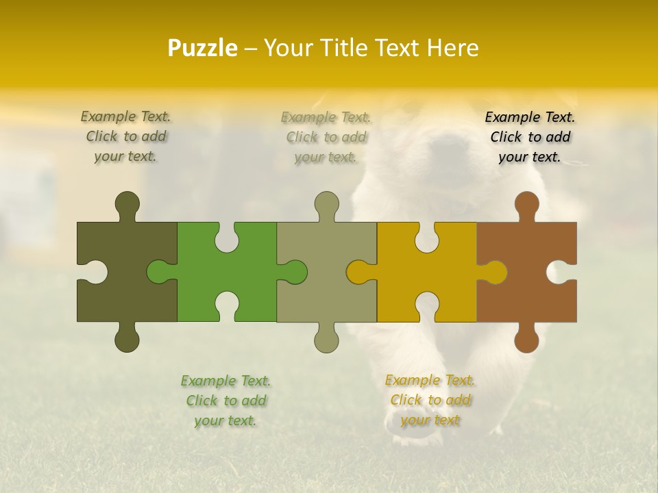 Garden Domestic View PowerPoint Template