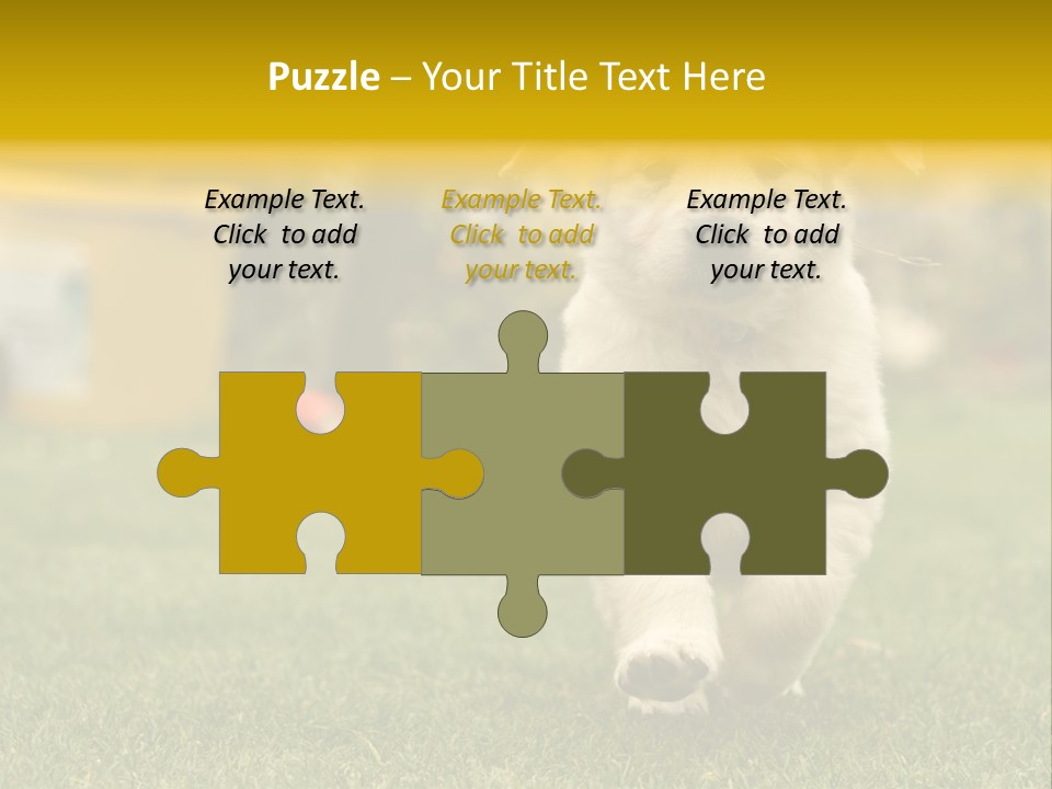 Garden Domestic View PowerPoint Template