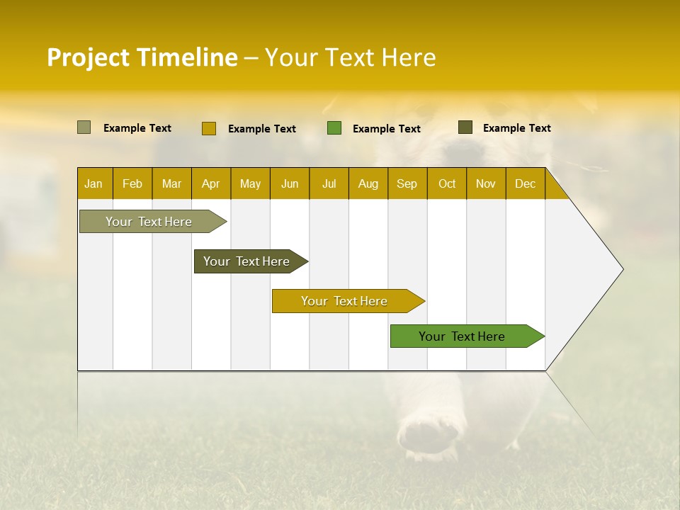 Garden Domestic View PowerPoint Template