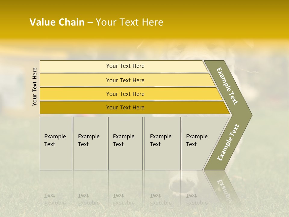 Garden Domestic View PowerPoint Template