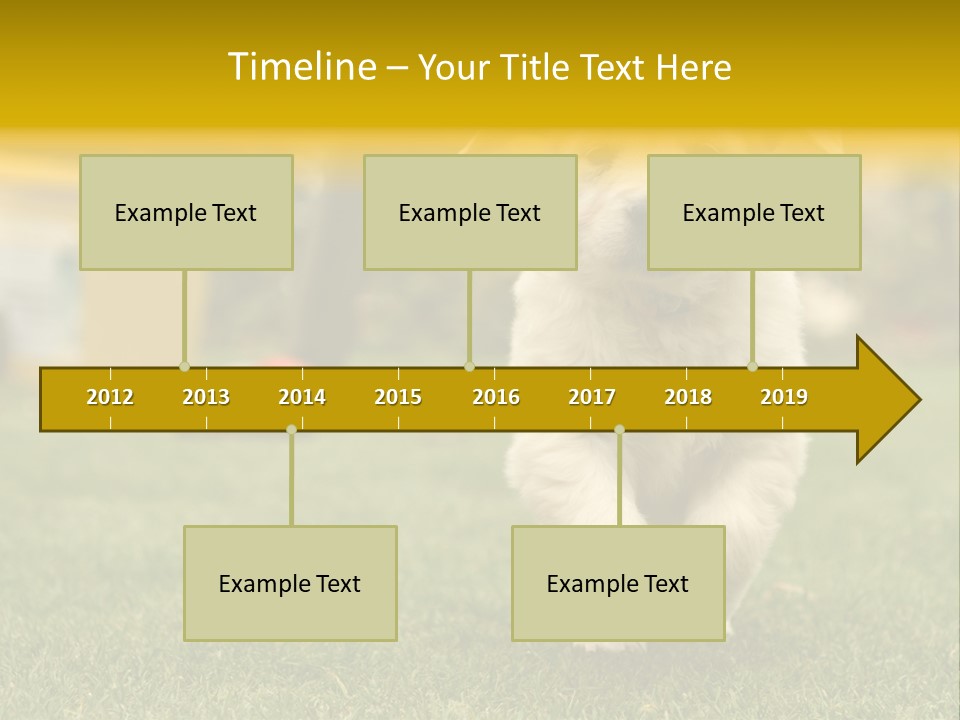 Garden Domestic View PowerPoint Template