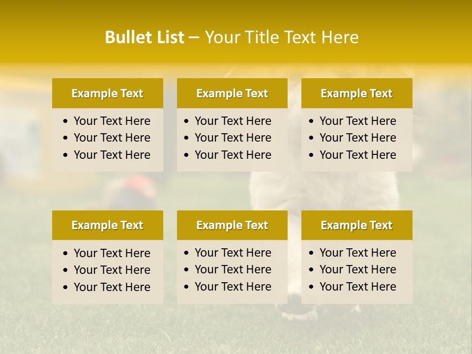 Garden Domestic View PowerPoint Template