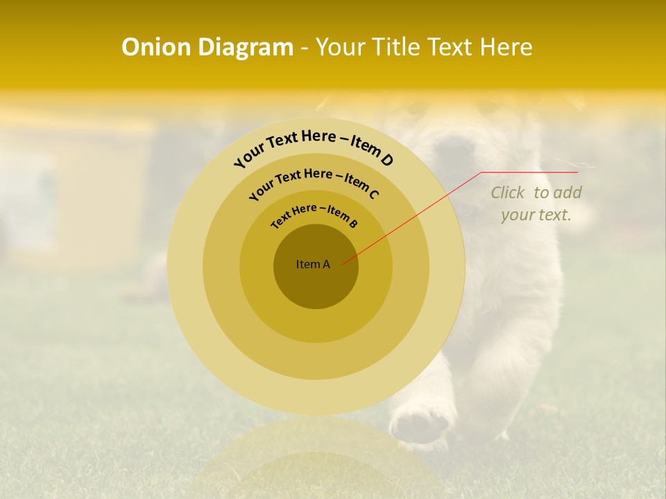 Garden Domestic View PowerPoint Template