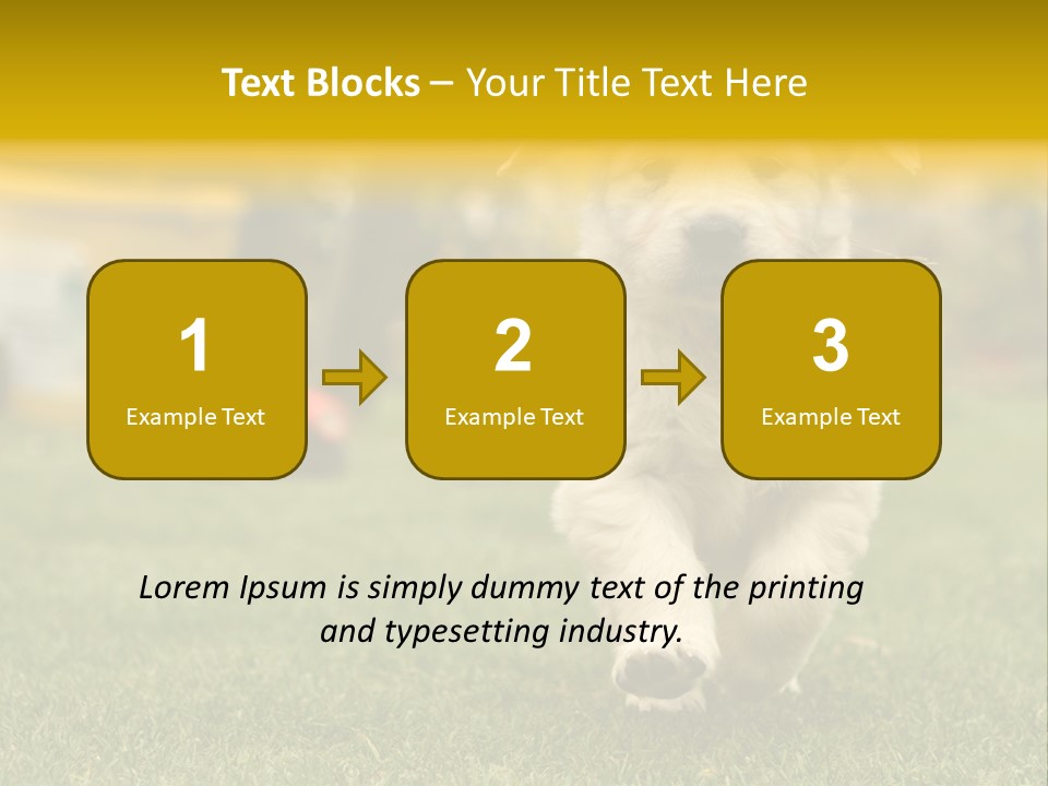 Garden Domestic View PowerPoint Template