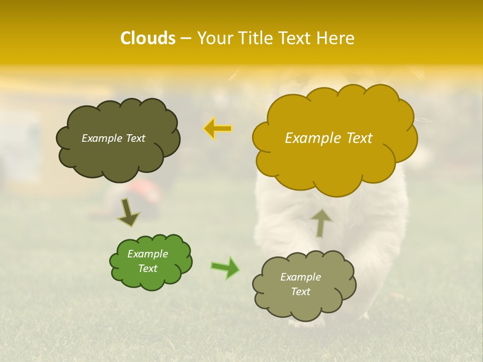 Garden Domestic View PowerPoint Template