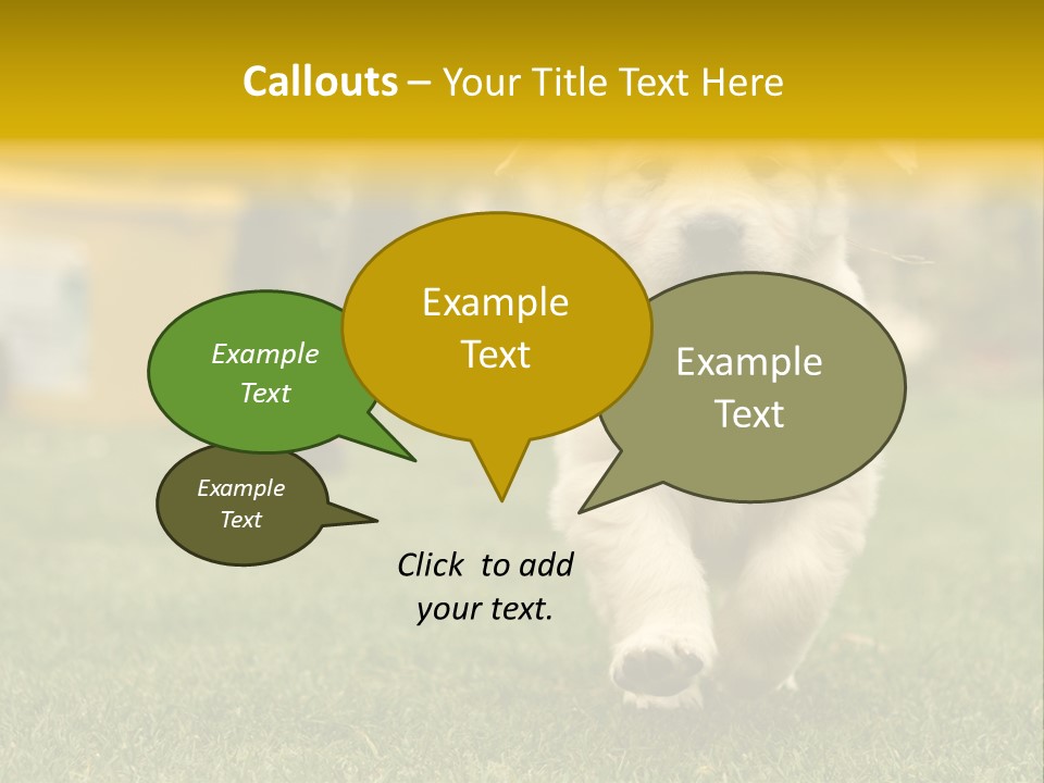Garden Domestic View PowerPoint Template
